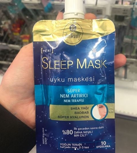 Recenzja Bee Beauty Sleep Mask