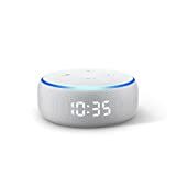 Zupełnie nowy Echo Dot (3. generacji) - inteligentny głośnik z zegarem i Alexa - piaskowiec