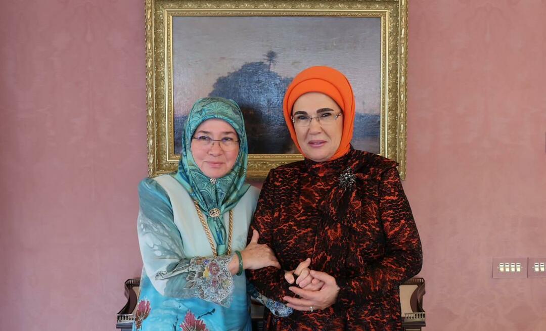 Pierwsza Dama Erdoğan spotkała się z królową Malezji!