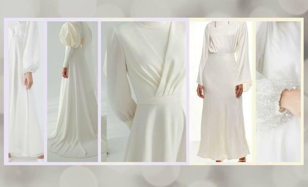 Jakie są modele prostych sukni ślubnych z hidżabem na rok 2023? Nowoczesne i eleganckie modele sukni ślubnych w stylu hidżabu