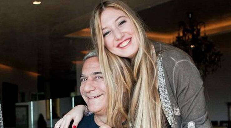 Mehmet Ali Erbil i jego córka Yasmin Erbil