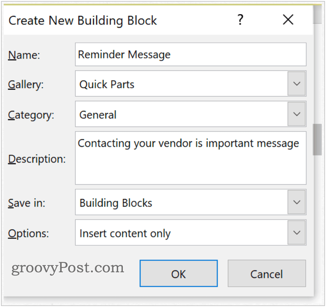 Jak korzystać z bloków konstrukcyjnych w programie Microsoft Word