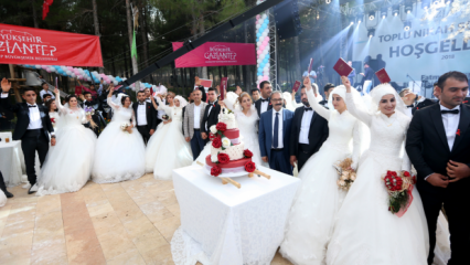 Fatma Şahin postanowiła poślubić 50 par w Gaziantep!