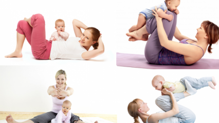 Jakie ćwiczenia należy wykonać po porodzie? Zaostrzenie ruchów brzucha