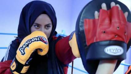 Kobiety z Elazig uczą się bronić i znosić stres poprzez kick boxing!