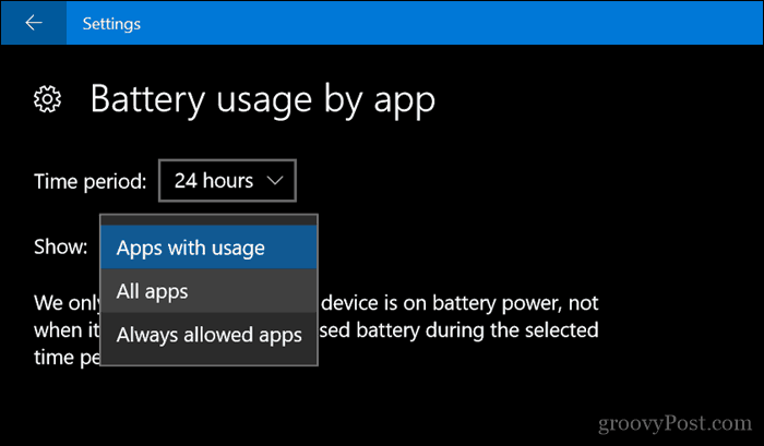 Jak zezwolić aplikacjom na wysyłanie powiadomień w trybie oszczędzania baterii w systemie Windows 10