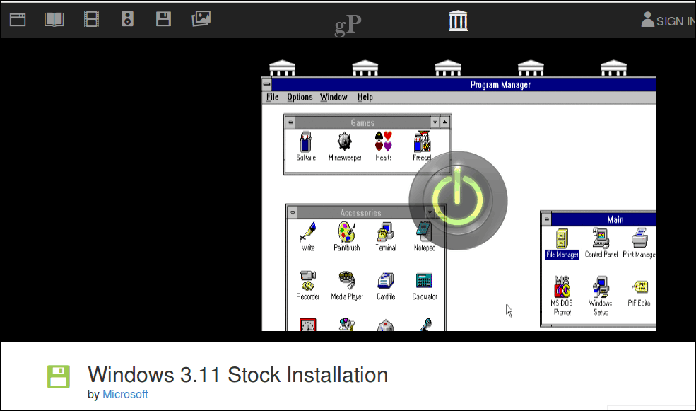 Archiwum internetowe umożliwia wypróbowanie starych wersji systemów Windows i Mac w przeglądarce internetowej