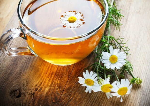 Rumiankowa herbata z miodem