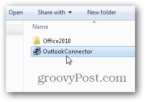 Outlook.com Outlook Hotmail Connector - Uruchom Instalator outlookconnector.exe