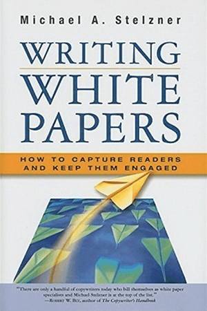 Pierwsza książka Mike'a, Writing White Papers.