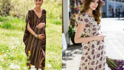 Modele sukni Tiril Trilil dla kobiet w ciąży
