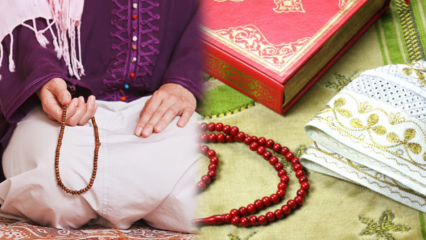 Co jest przedstawione na różańcu po modlitwie? Modlitwy i dhikry do czytania po modlitwie!
