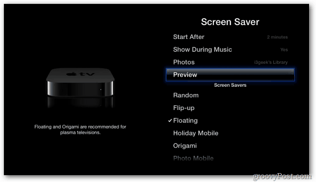Apple TV: Użyj swoich zdjęć jako wygaszacza ekranu
