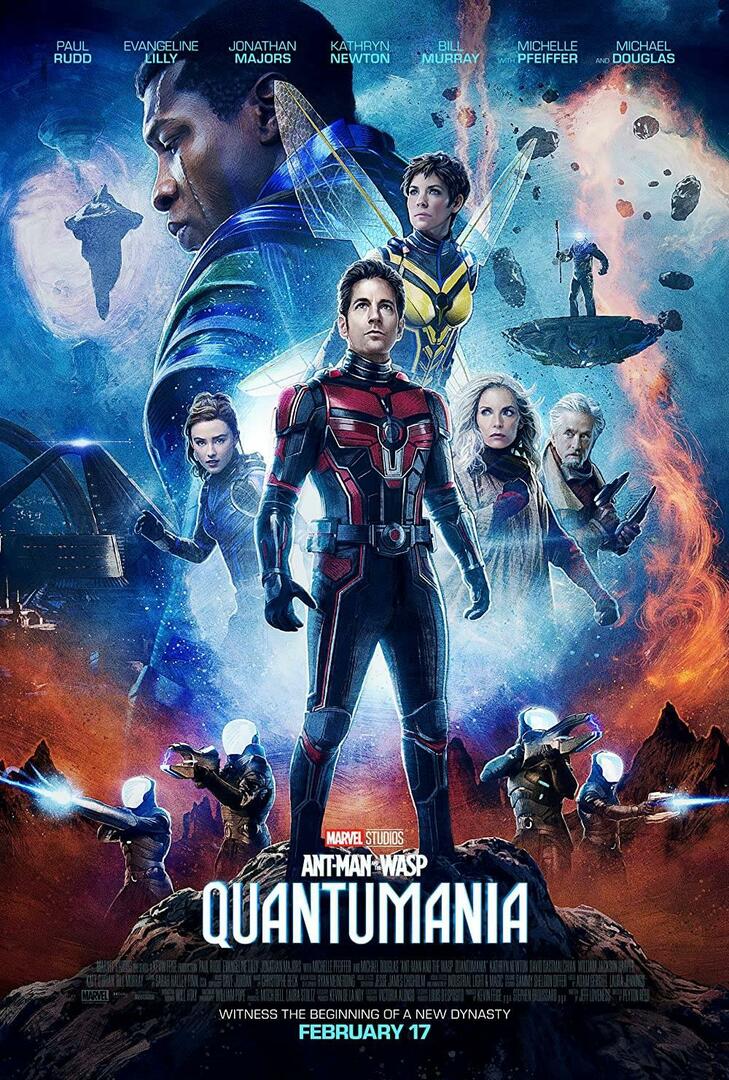 Plakat filmu Ant-Man i Osa: Quantumania