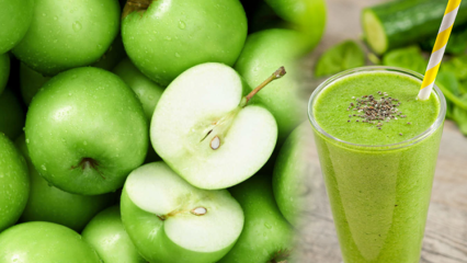 Jakie są zalety zielonych jabłek? Jeśli regularnie pijesz sok z zielonych jabłek i ogórka ...