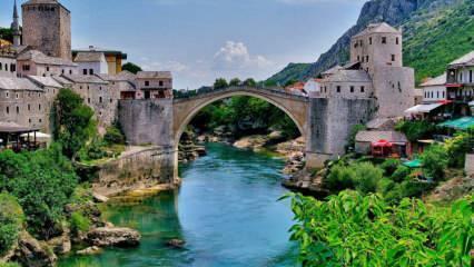 Gdzie jest most w Mostarze? W jakim kraju znajduje się most Mostar? Kto zbudował most w Mostarze?