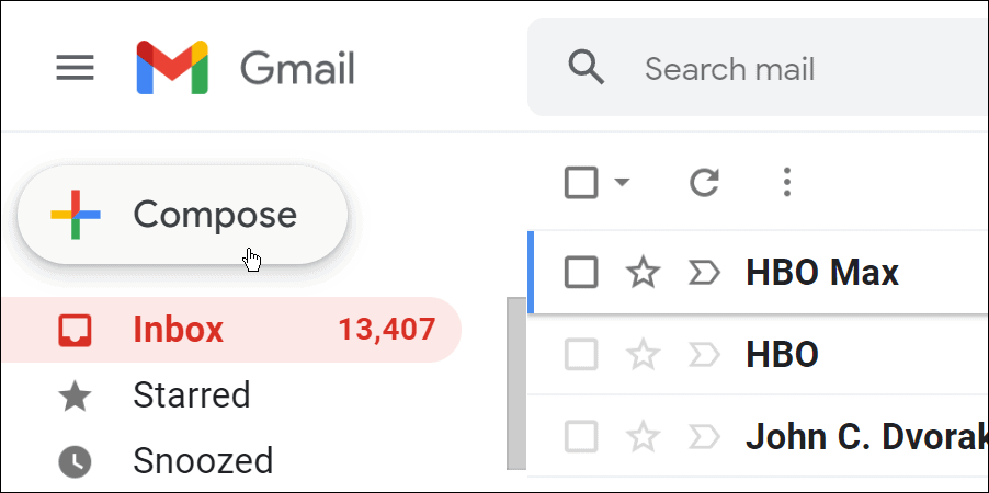 skomponuj utwórz grupową listę e-mailową w Gmailu