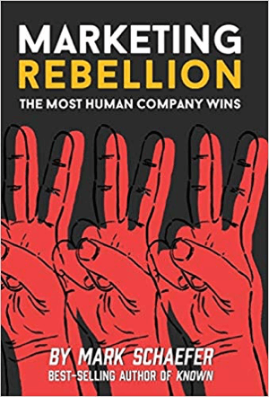 Marketing Rebellion: The Most Human Company wygrywa napisany przez Marka Schaefera.