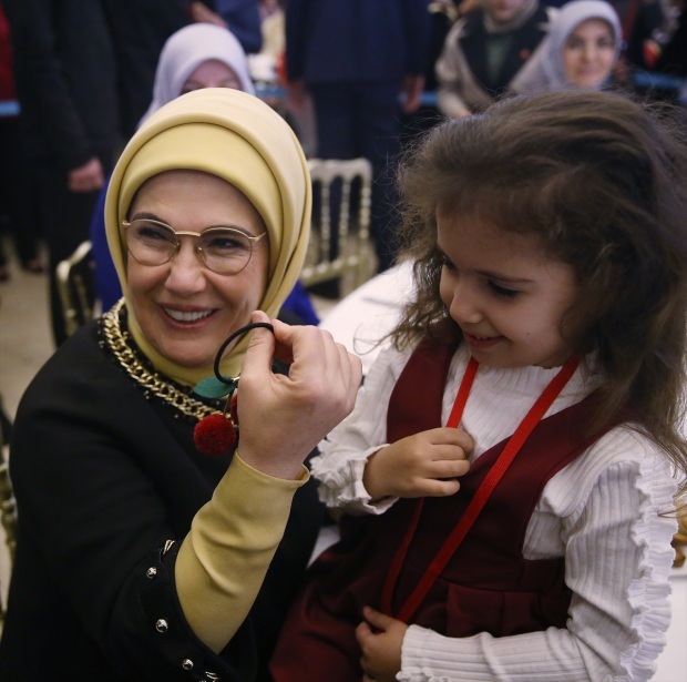 Pierwsza dama Erdoğan spotyka kobiety z Bałkanów i Rumeli