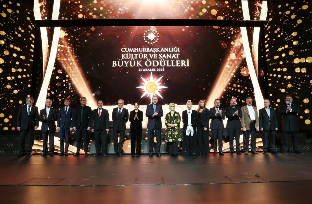Emine Erdoğan z całego serca pogratulowała nagrodzonym artystom