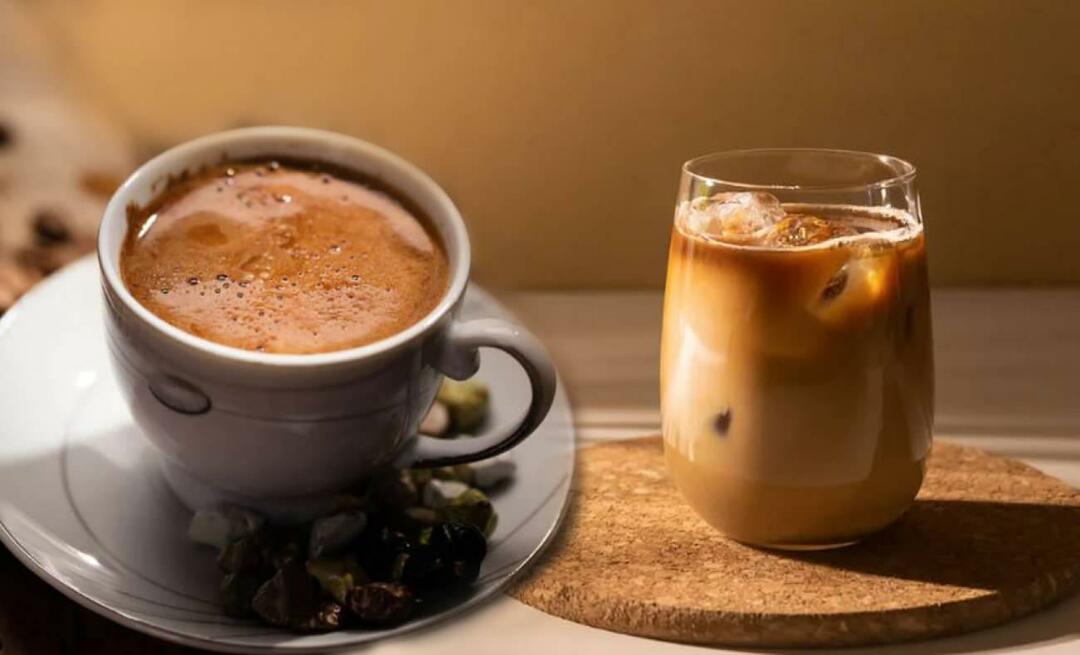 Jak zrobić mrożoną kawę z kawy po turecku? Robienie zimnej kawy z kawy po turecku