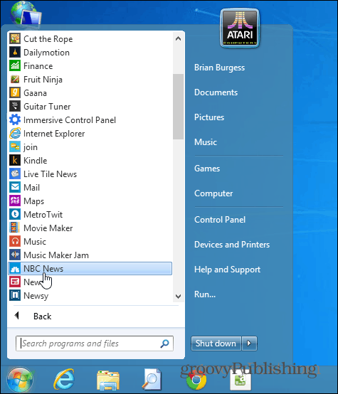 Zastąp menu Start systemu Windows 7