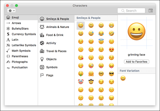 włącz klawiaturę emoji macos