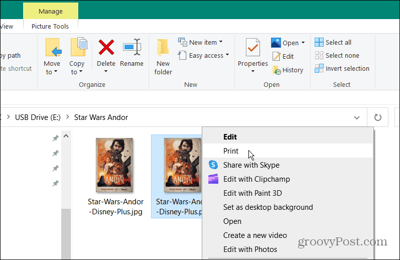 Konwertuj plik PNG na PDF w systemie Windows