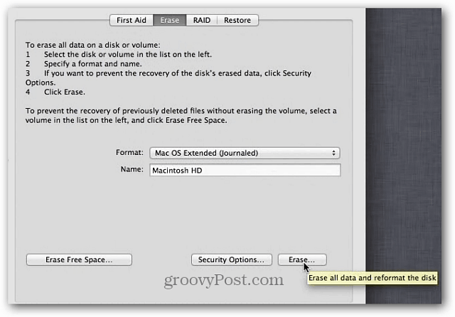 Jak usunąć dysk twardy komputera Mac i ponownie zainstalować system OS X.