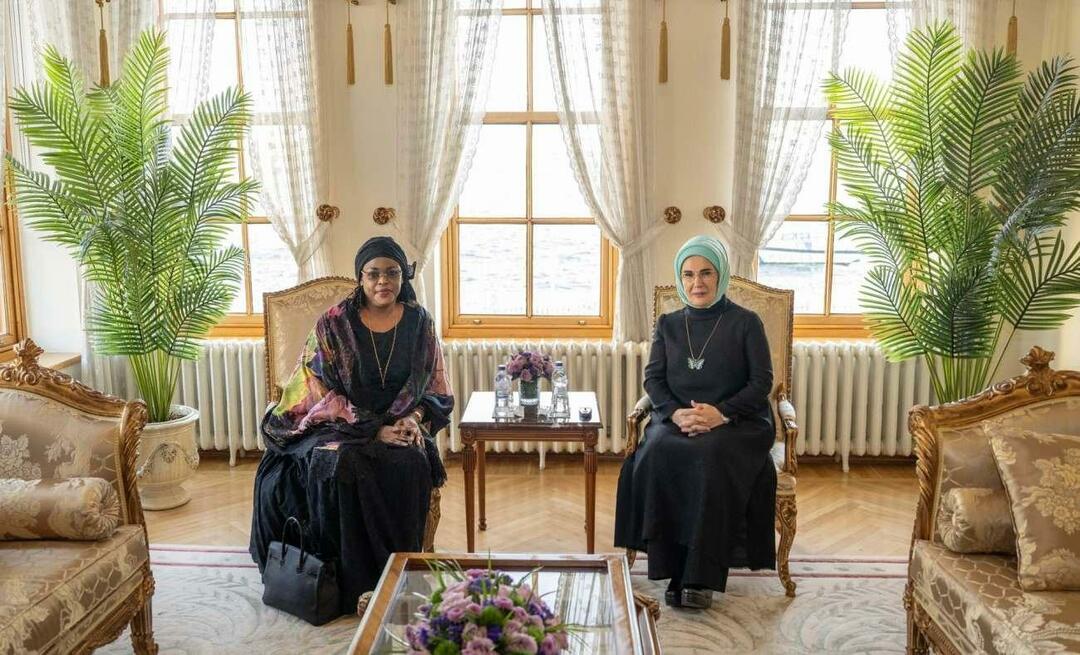 Pierwsza dama Erdoğan spotkała się z żoną prezydenta Senegalu!