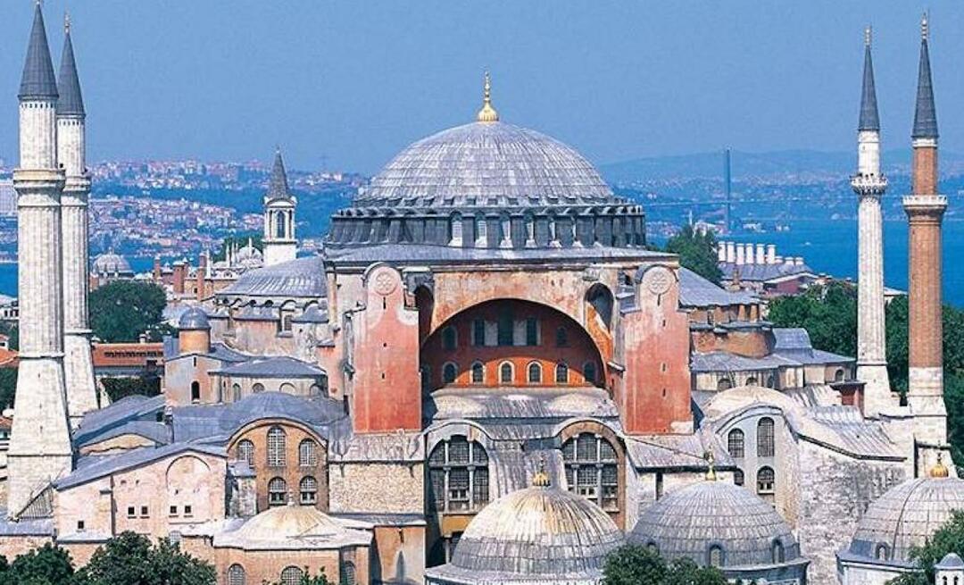 Meczet Hagia Sophia w nowym roku będzie bezpłatny dla obcokrajowców!