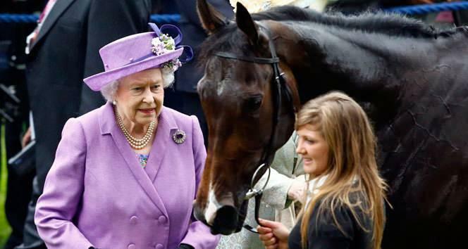 królowa Elżbieta i jej konie 