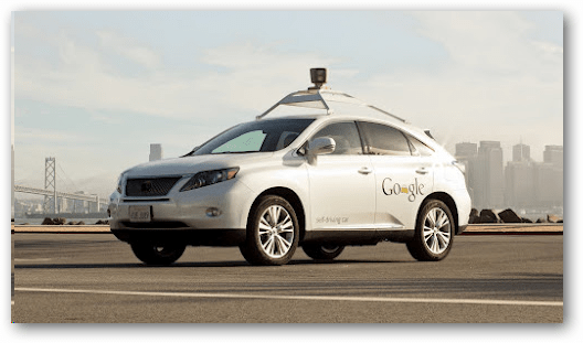 Tylko aktualizacja w samochodach Google Self-Driving