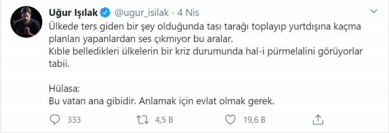 Prof. Uğur Işılak Dr. Wsparcie dla Ali Erbaş! Silna reakcja na stowarzyszenie adwokackie w Ankarze