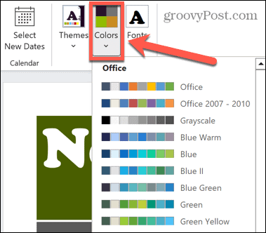 Excelowe motywy kolorystyczne