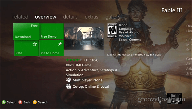 Członek Xbox Live Gold? Oto jak zdobyć bezpłatną kopię Fable III