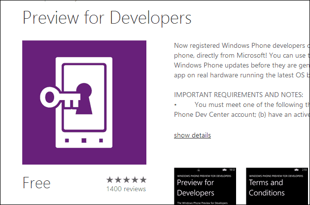 Jak uzyskać wczesne aktualizacje systemu Windows Phone 8.1 dzięki wersji zapoznawczej dla programistów