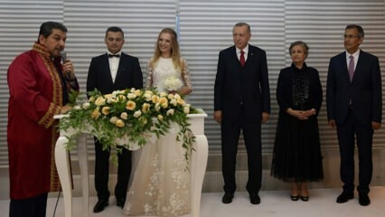Prezydent Erdogan dołączył do ślubu 2 par