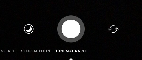 Instagram testuje nową funkcję kinografiki w aparacie.