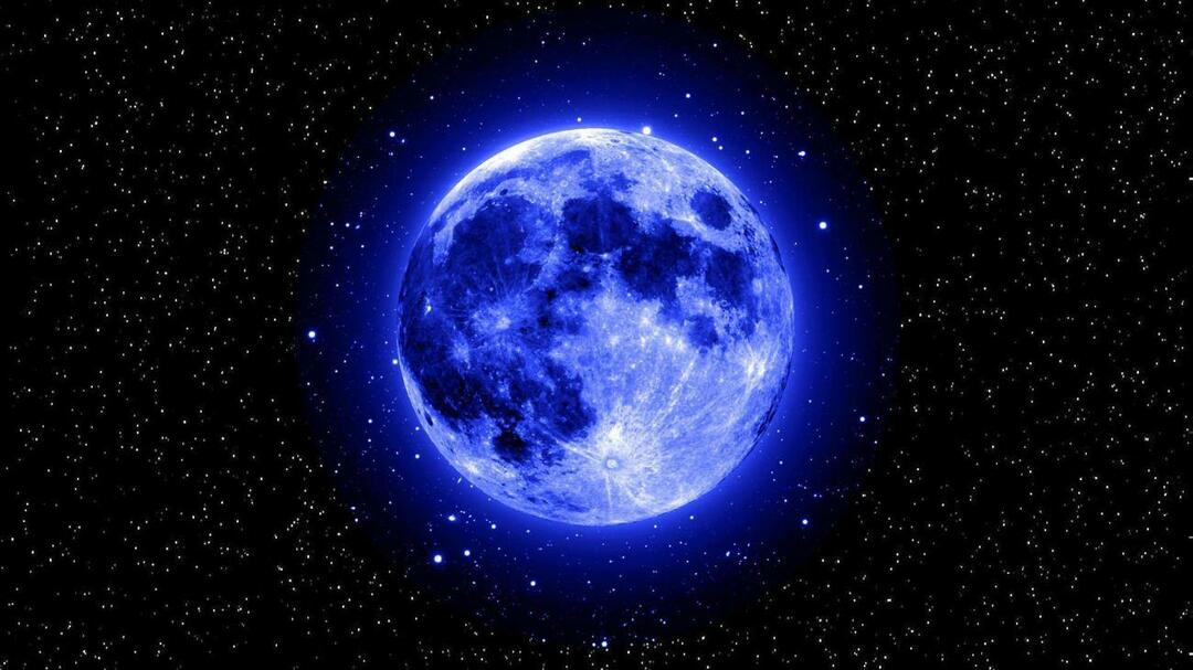 Co to jest Błękitny Księżyc? Kiedy nastąpi Błękitny Księżyc? Czy będzie to widać z Turcji?
