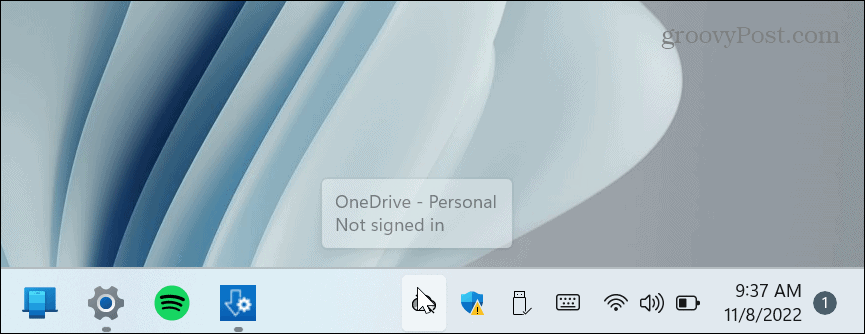 Wyłącz usługę OneDrive w systemie Windows 11