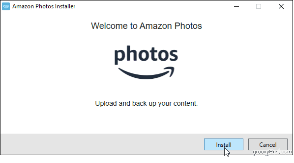 Zainstaluj aplikację komputerową Amazon Photos