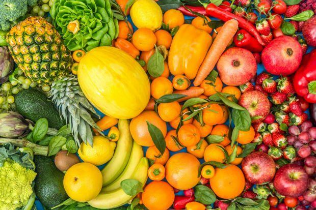 Wybór warzyw i owoców