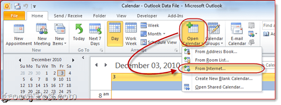 Kalendarz Google do programu Outlook 2010 ”