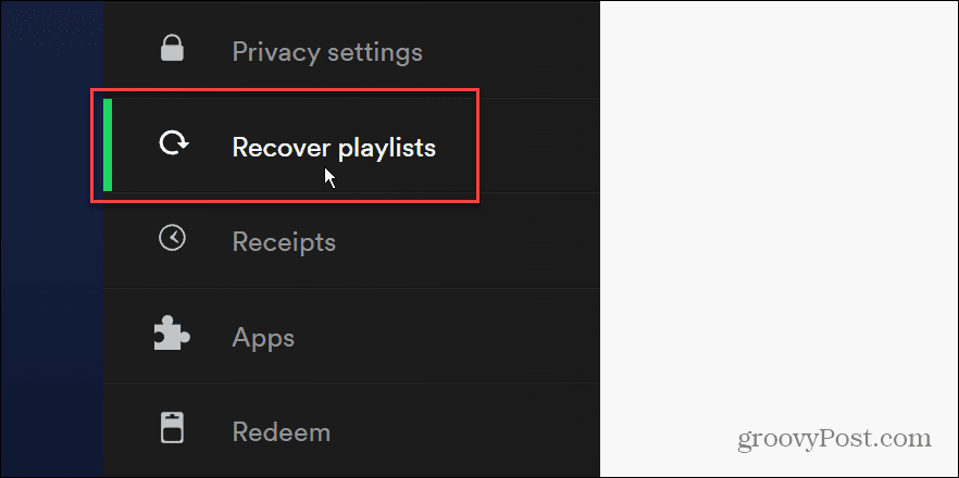 Jak odzyskać usuniętą listę odtwarzania Spotify?