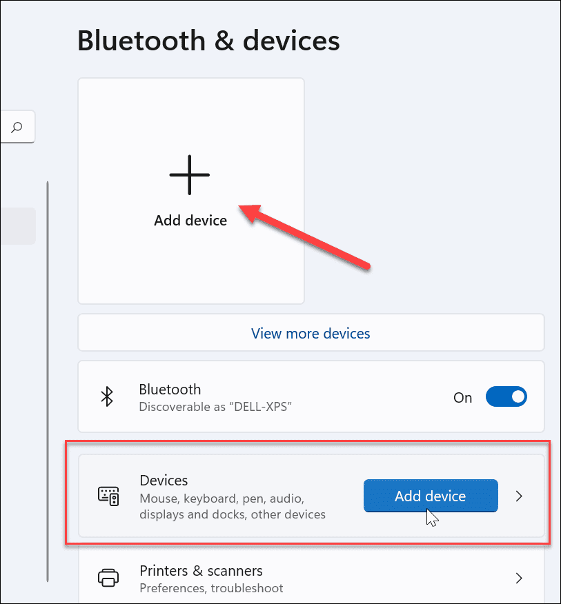 dodaj urządzenie Bluetooth Windows 11