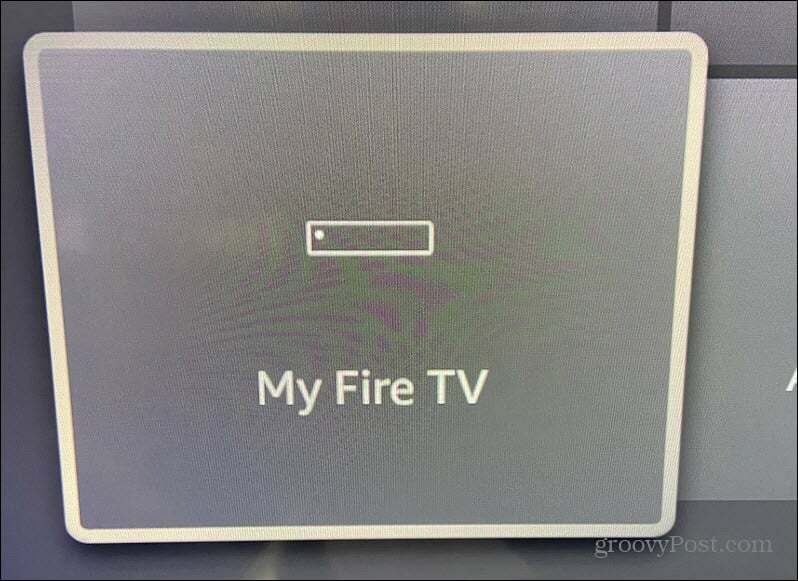 Uruchom ponownie Fire TV Stick
