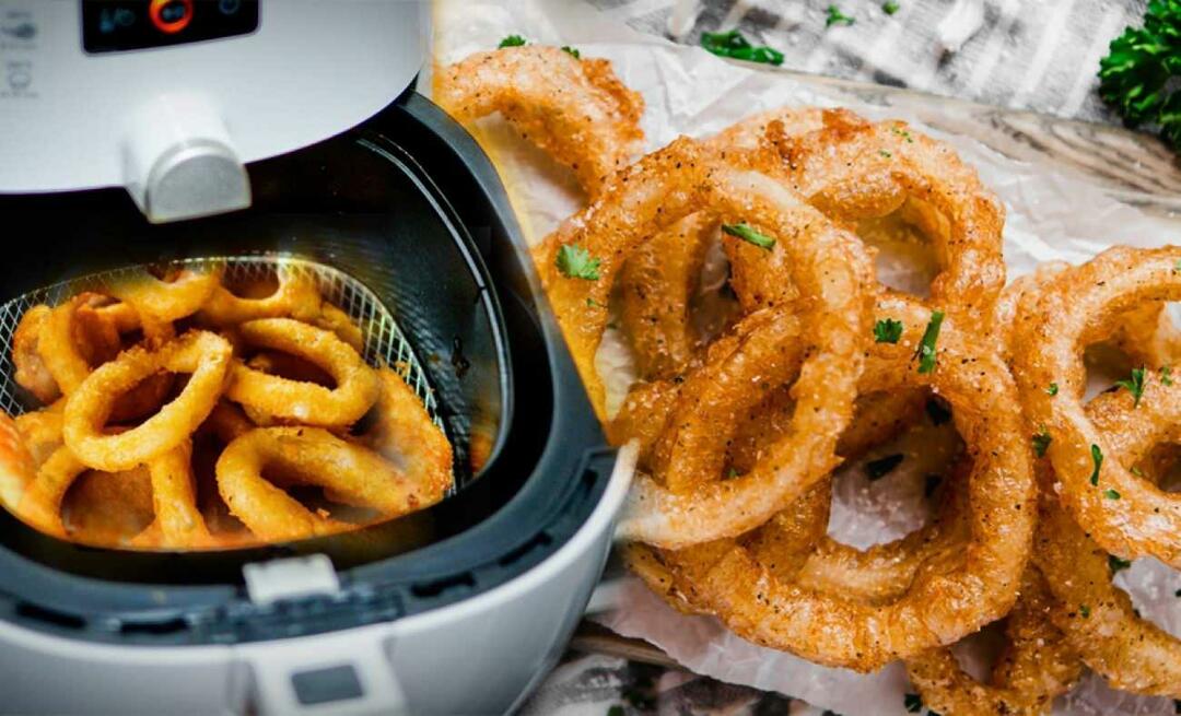 Jak zrobić krążki cebulowe w urządzeniu Airfryer?