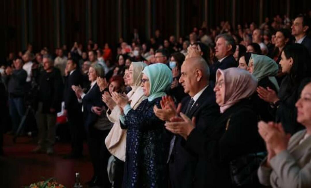 Emine Erdoğan oglądała operę „Turandot” w naszym Centrum Kongresowo-Kulturalnym Beştepe!