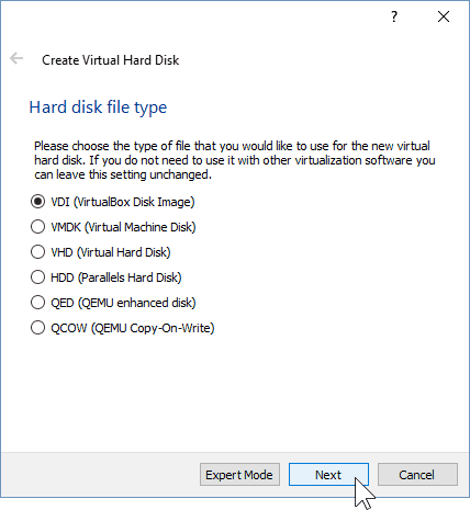 05 Określ typ dysku twardego (instalacja systemu Windows 10)